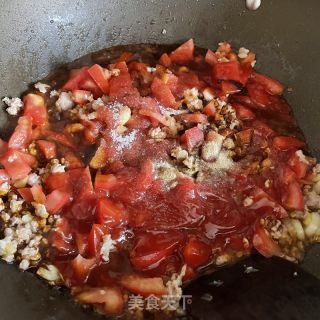 番茄肉酱意面的做法步骤：7