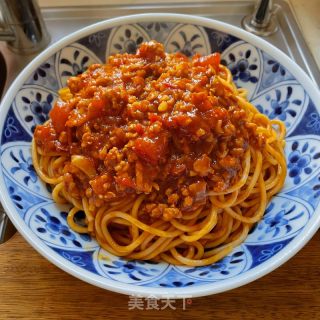 番茄肉酱意面的做法步骤：12
