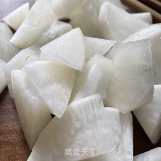 清炖萝卜羊肉汤的做法步骤：7