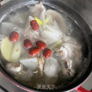 清炖萝卜羊肉汤的做法步骤：8