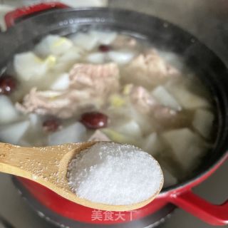 清炖萝卜羊肉汤的做法步骤：9