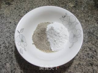 蛋花大白菜荞麦圆子的做法步骤：3