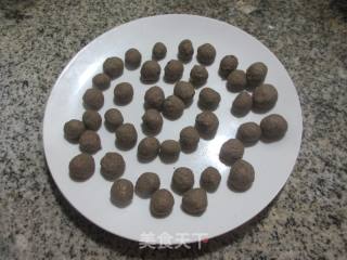蛋花大白菜荞麦圆子的做法步骤：5