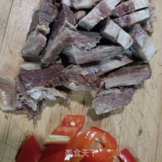 洋葱土豆炒驴肉的做法步骤：6