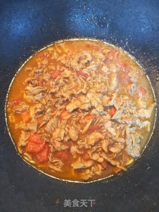 番茄肉片的做法