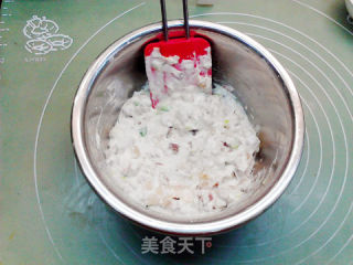 腊肉馍馍的做法步骤：7