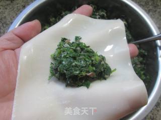 荠菜肉馅大馄饨的做法步骤：14