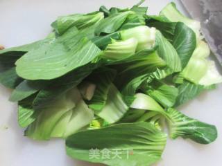 牛肉青菜荞麦面的做法步骤：2