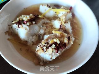 黑椒蒜蓉蒸鳕鱼的做法步骤：7