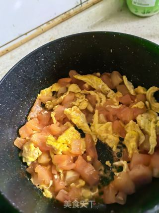 番茄炒蛋的做法步骤：8