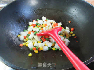 杂菜炒荸荠的做法步骤：6