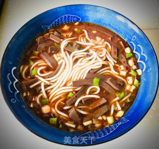 土豆粉鸭血羊汤的做法步骤：9