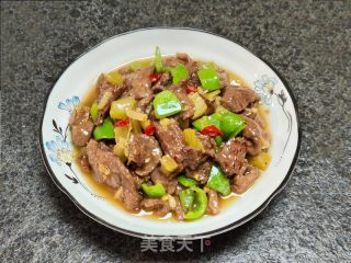 小炒牛肉的做法步骤：11