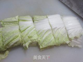 香干牛肉大白菜煲的做法步骤：2