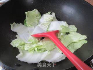 香干牛肉大白菜煲的做法步骤：4