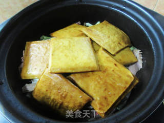 香干牛肉大白菜煲的做法步骤：6