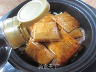 香干牛肉大白菜煲的做法步骤：7