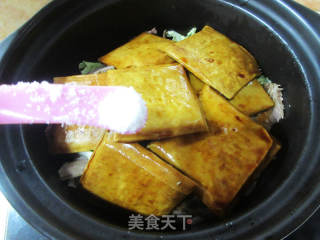香干牛肉大白菜煲的做法步骤：8