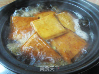 香干牛肉大白菜煲的做法步骤：10