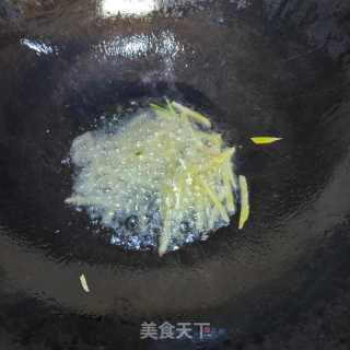 猪心炒口蘑的做法步骤：5