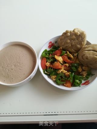 西红柿辣子炒鸡蛋的做法步骤：11