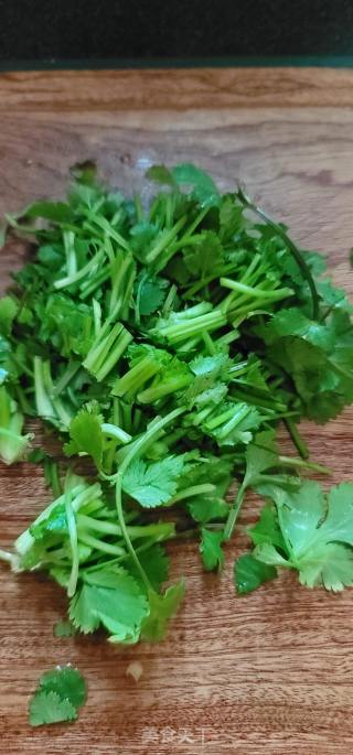 香菜拌青瓜的做法步骤：4