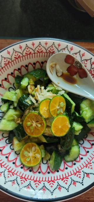 香菜拌青瓜的做法步骤：5