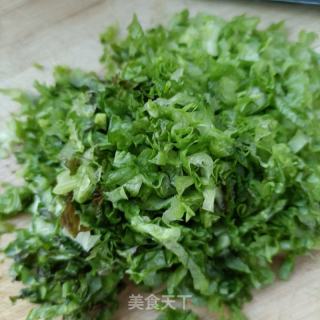 莴笋叶小豆沫的做法步骤：12