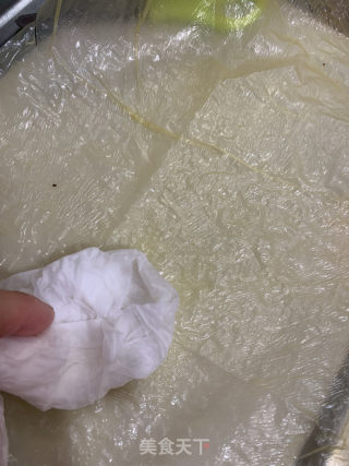 蠔汁腐皮卷的做法步骤：6