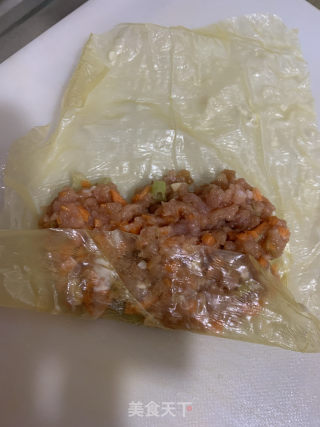 蠔汁腐皮卷的做法步骤：8