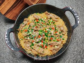 牛肉焗米粉的做法步骤：14