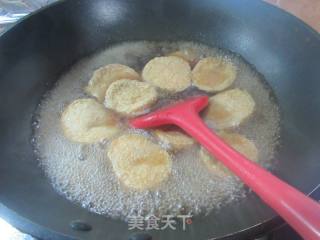 菠菜油炸素鸡的做法步骤：7