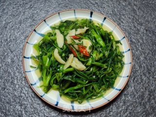 蒜香空心菜的做法步骤：6