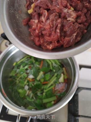 羊肉肉片汤的做法步骤：7