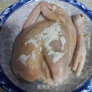 五指毛桃焗鸡的做法步骤：3
