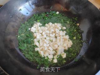 荠菜豆腐羹的做法步骤：6