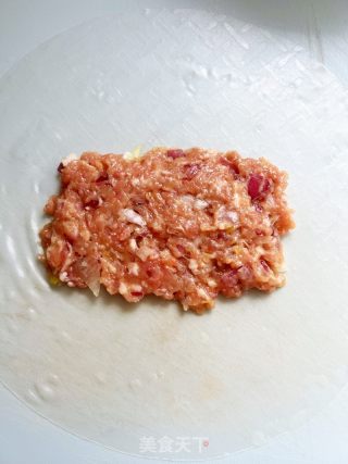 米纸洋葱肉饼的做法步骤：7