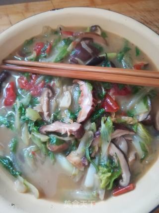 香茹揪片的做法步骤：14