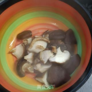 花肉香菇油菜的做法步骤：12