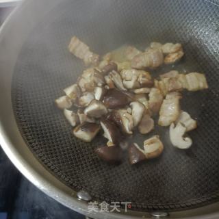 花肉香菇油菜的做法步骤：16