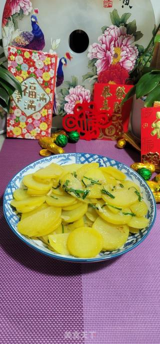 炒土豆片的做法