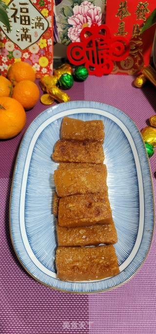 香煎年糕的做法步骤：6