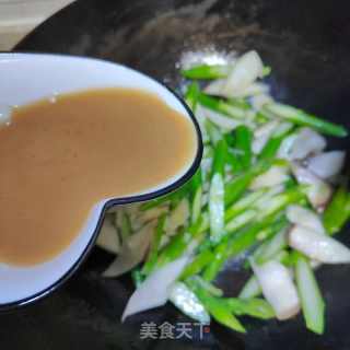 清炒芦笋杏鲍菇的做法步骤：7