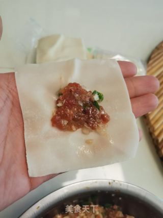 鲜肉馄饨的做法步骤：4