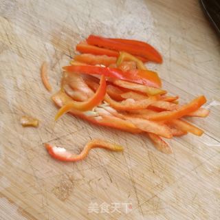 火腿鹿茸菇炒荷兰豆的做法步骤：10