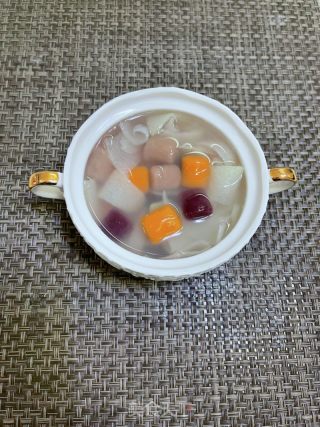 芋圆姜薯甜汤的做法步骤：8