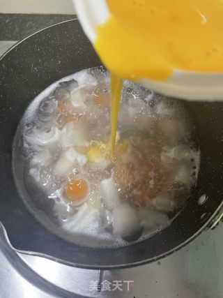 芋圆鸡蛋姜薯甜汤的做法步骤：9