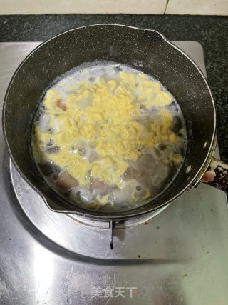 芋圆鸡蛋姜薯甜汤的做法步骤：10