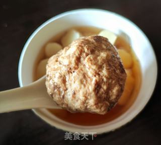 陈皮水马蹄炖肉丸的做法步骤：9