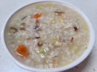 芹菜香菇粥的做法步骤：12